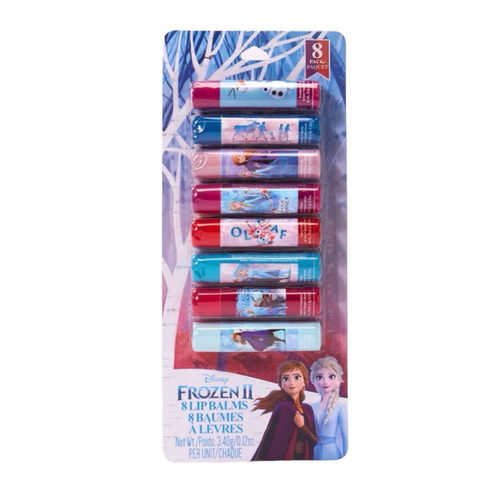 Disney’s Frozen II 8 Pk. Flavored Lip Balms (NWT)